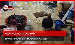 Alanya’da Hijyen Skandalı! Tuvalet Suları Üretim Alanına Karıştı