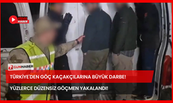 Türkiye'den Göç Kaçakçılarına Büyük Darbe! Yüzlerce Düzensiz Göçmen Yakalandı!