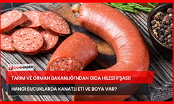 Tarım ve Orman Bakanlığı'ndan Gıda Hilesi İfşası! Hangi Sucuklarda Kanatlı Eti ve Boya Var?