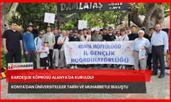 Kardeşlik Köprüsü Alanya'da Kuruldu! Konya'dan Üniversiteliler Tarih ve Muhabbetle Buluştu