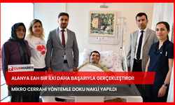 Alanya EAH Bir İlki Daha Başarıyla Gerçekleştirdi! Mikro Cerrahi Yöntemle Doku Nakli Yapıldı