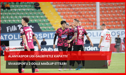 Alanyaspor Ligi Galibiyetle Kapattı! Sivasspor'u 2 Golle Mağlup Ettiler!
