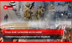 75 İlde Zehir Tacirlerine Büyük Darbe! 1 Tondan Fazla Uyuşturucu Hap Ele Geçirildi!