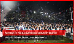 ALKÜ’nün 10. Yılında Gurur Dolu Mezuniyet Sevinci! Binlerce Öğrenci Kep Atarak Mezun Oldu