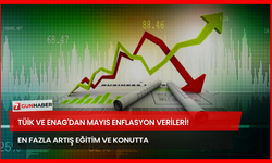 TÜİK ve ENAG'dan Mayıs Enflasyon Verileri! En Fazla Artış Eğitim ve Konutta