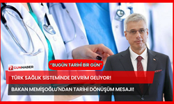 Türk Sağlık Sisteminde Devrim Geliyor! Bakan Memişoğlu'ndan Tarihi Dönüşüm Mesajı!