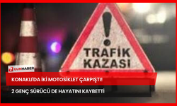 Konaklı'da İki Motosiklet Çarpıştı! 2 Genç Sürücü De Hayatını Kaybetti!