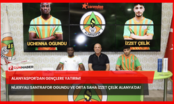 Alanyaspor'dan Gençlere Yatırım! Nijeryalı Santrafor Ogundu ve Orta Saha İzzet Çelik Alanya'da!