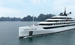 Turizm Cenneti Alanya'nın Yeni Lüks Misafiri ''Emerald Azzurra'' Limana Demir Attı