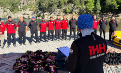 Alanya İHH Ekibi Suda Arama Kurtarma Eğitimini Başarıyla Tamamladı