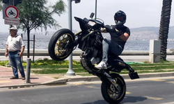 Alanya’da Trafiği Tehlikeye Atan Motosiklet Sürücüsü Yakalandı