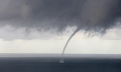 Alanya’da Korkutan Manzara: Denizde Art Arda Hortum