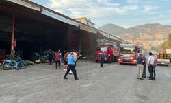 Alanya Hali'nde Yürekleri Ağza Getiren Yangın