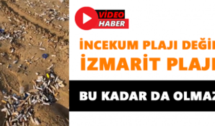 Alanya’da izmarit plajı: Bu kadar da olmaz