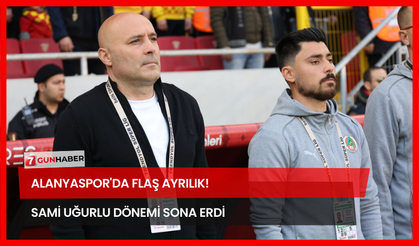 Alanyaspor'da Flaş Ayrılık! Sami Uğurlu Dönemi Sona Erdi