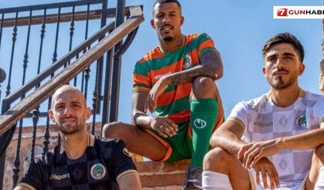 Alanyaspor’un 75. yılına özel yeni sezon formaları tanıtıldı