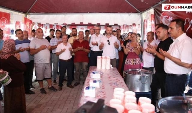 MHP Alanya’dan 3 bin kişilik aşure ikramı