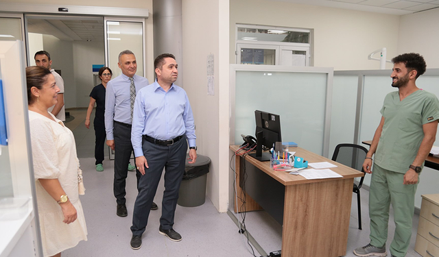 Rektör Türkdoğan üniversite birimlerini yerinde inceledi