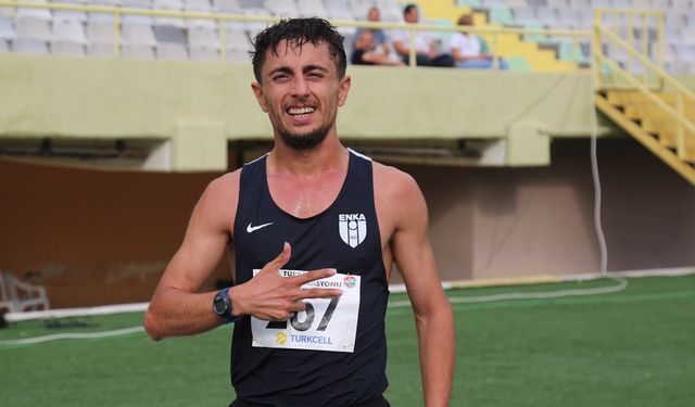 ALKÜ'lü Milli Sporcudan Türkiye Rekoru
