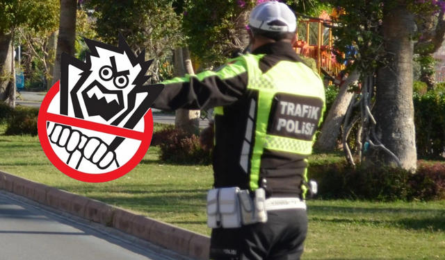 Alanya'da Trafik Canavarlarına Af Yok!  Tehlikeli Makas Atan Sürücüye Ceza