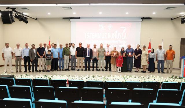 ALKÜ’de 15 Temmuz Şehit Aileleriyle Düzenlenen Törenle Anıldı