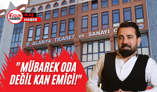 Mehmet Kuş'tan ALTSO'ya Sert Tepki! "Mübarek Oda Değil Kan Emici!"