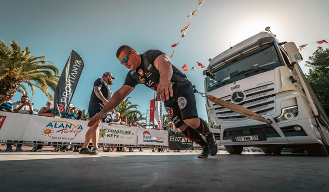 Alanya’da Efsanevi Güç Mücadelesi! Dünyanın En Güçlü Sporcuları Alanya’da Yarışacak