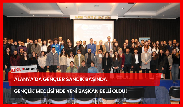 Alanya’da Gençler Sandık Başında! Gençlik Meclisi’nde Yeni Başkan Belli Oldu!