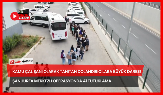 Kendini Kamu Çalışanı Olarak Tanıtan Dolandırıcılara Büyük Darbe!