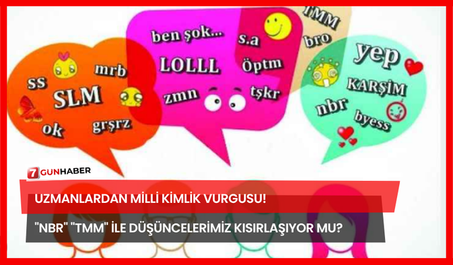 Uzmanlardan Milli Kimlik Vurgusu! "Nbr" "Tmm" İle Düşüncelerimiz Kısırlaşıyor Mu?