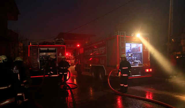 Alanya'nın Kargıcak Mahallesi'nde Bir Binada Yangın Çıktı