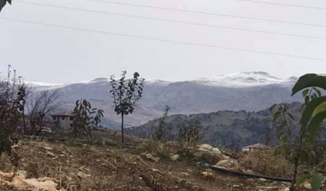 Alanya'nın Zirvesi'ne Sezonun İlk Karı Yağdı