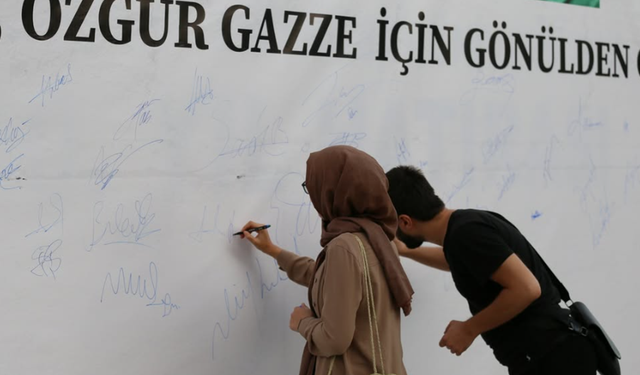 ALKÜ'den Gazze'ye Anlamlı Destek: ''Özgür Filistin, Özgür Gazze İçin Gönülden Gönüle''