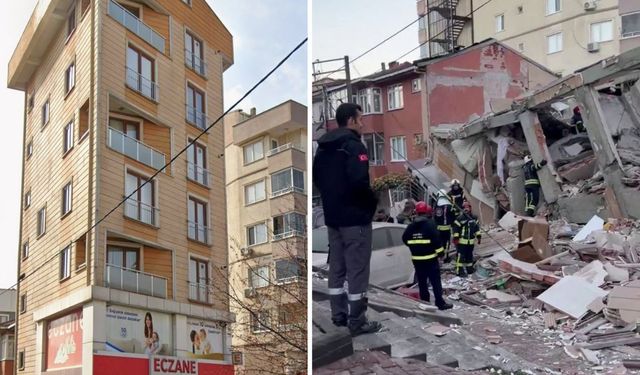 Kocaeli Gebze'de 5 Katlı Bina Çöktü: Ekipler Seferber Oldu