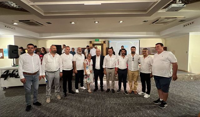 TÜRSAB Alanya'da Kerim Sarıkaya Güven Tazeledi