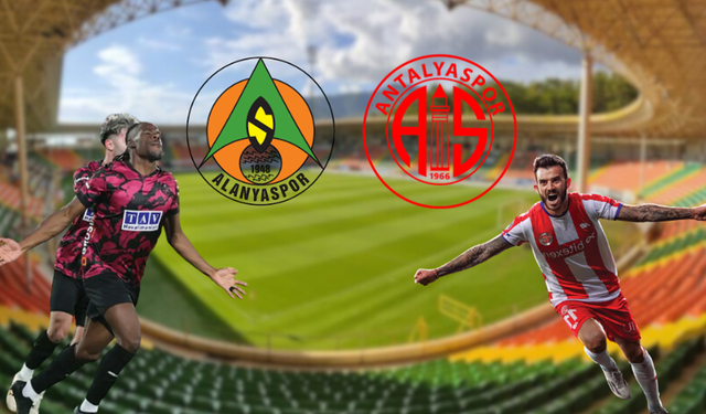 Oba Stadyumu'nda Derbi Gecesi: Alanyaspor–Antalyaspor Karşı Karşıya Geliyor