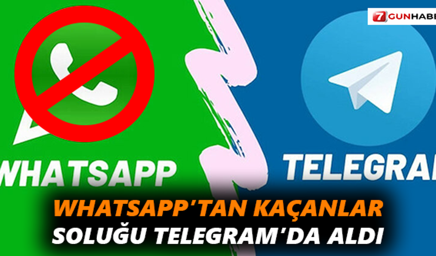 WhatsApp’tan kaçanlar soluğu Telegram’da aldı
