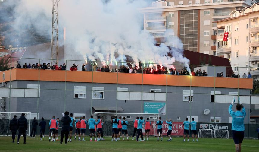 Alanyaspor'a Kritik Maç Öncesi Destek