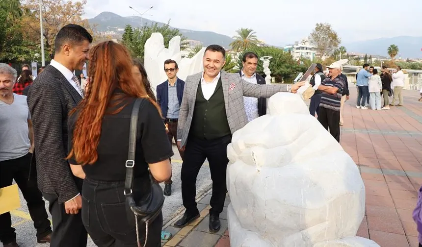 Alanya Sanata Doyuyor! Taş Heykel Sempozyumu Başlıyor