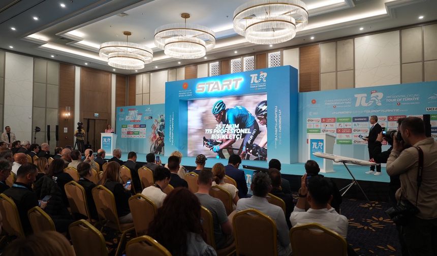 59. Cumhurbaşkanlığı Bisiklet Turu Basın Toplantısı Antalya’da Düzenlendi