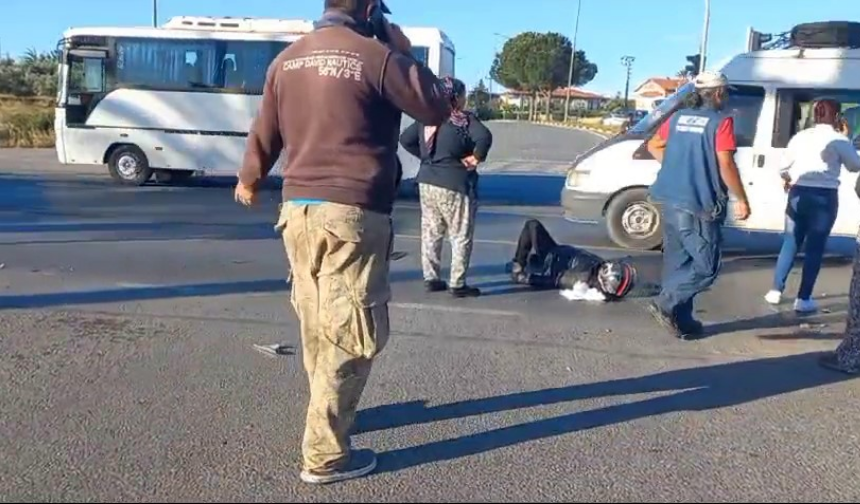 Antalya Yolunda Motosiklet Kazası! Tur Minibüsü İle Motosiklet Çarpıştı