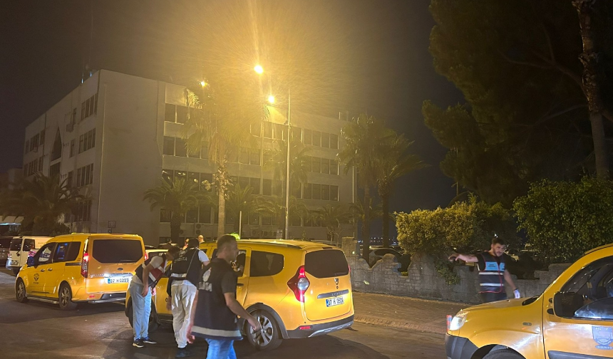 Alanya'da Taksilere Yönelik Denetim! Taksimetre Açmayan Taksiler Men Edilecek