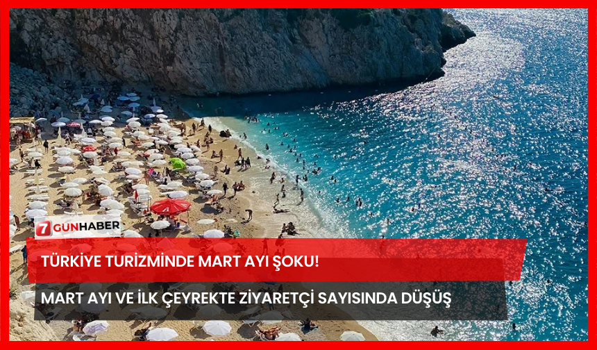 Türkiye Turizminde Mart Ayı Şoku! Mart Ayı ve İlk Çeyrekte Ziyaretçi Sayısında Düşüş