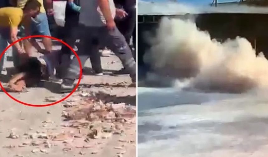 Antalya Toptancı Halinde Patlama Meydana Geldi