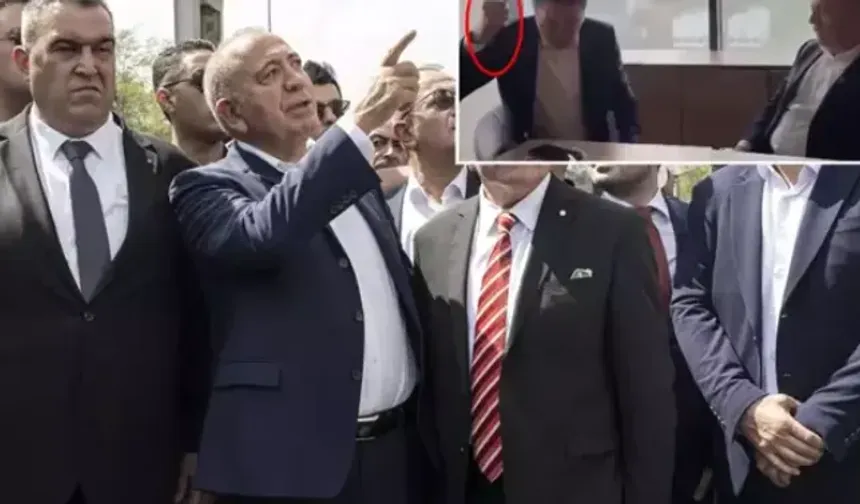 CHP İstanbul İl Binasında Gergin Anlar: Gürsel Tekin Ve Ensar Aytekin Arasında Sert Tartışma