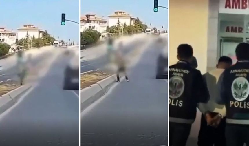 Trafikte Tartıştığı Sürücüye Taşla Saldıran Magandanın Akıbeti Belli Oldu