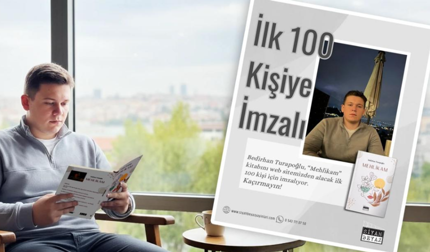 Genç Şairden Duygu Yüklü İlk Eser: ''Mehlikam''