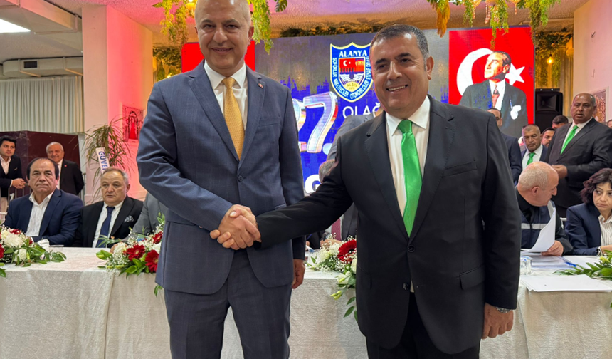 Alanya Şoförler Odası Seçiminde Ali Akkaya Yeniden Başkan